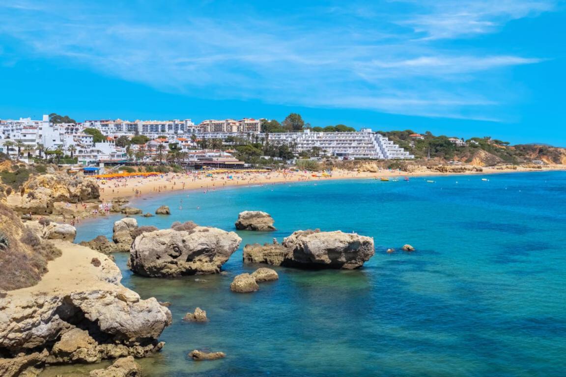 Apartamentos Azul Mar Albufeira Eksteriør billede